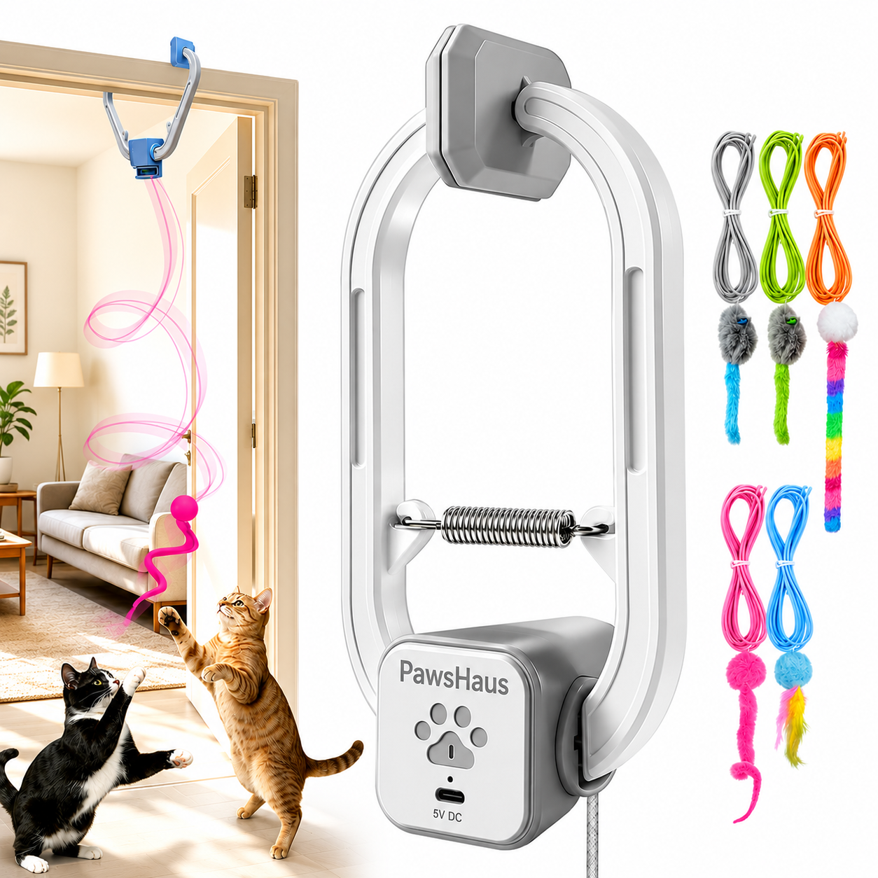 PawsHaus Interactive Cat Toy