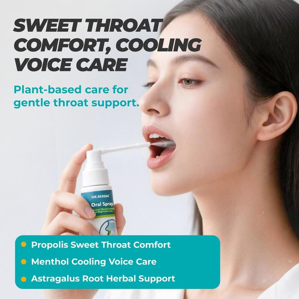 VoiceLeaf Propolis Throat Spray